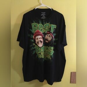 NWOT Cheech & Chong Best Buds Up In Smoke T-Shirt Sz 2XL 2013